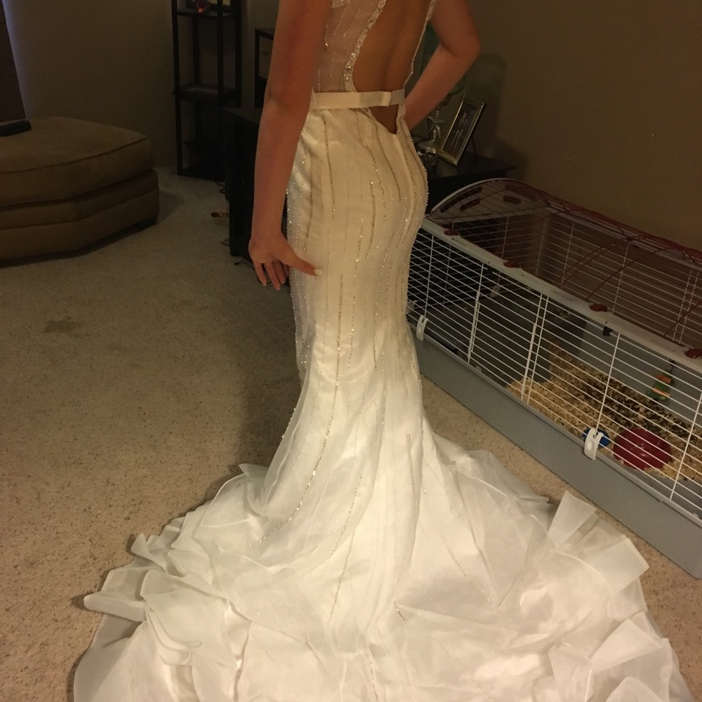 Custom Made One Of A Kind Gown In Size 00. - image 4